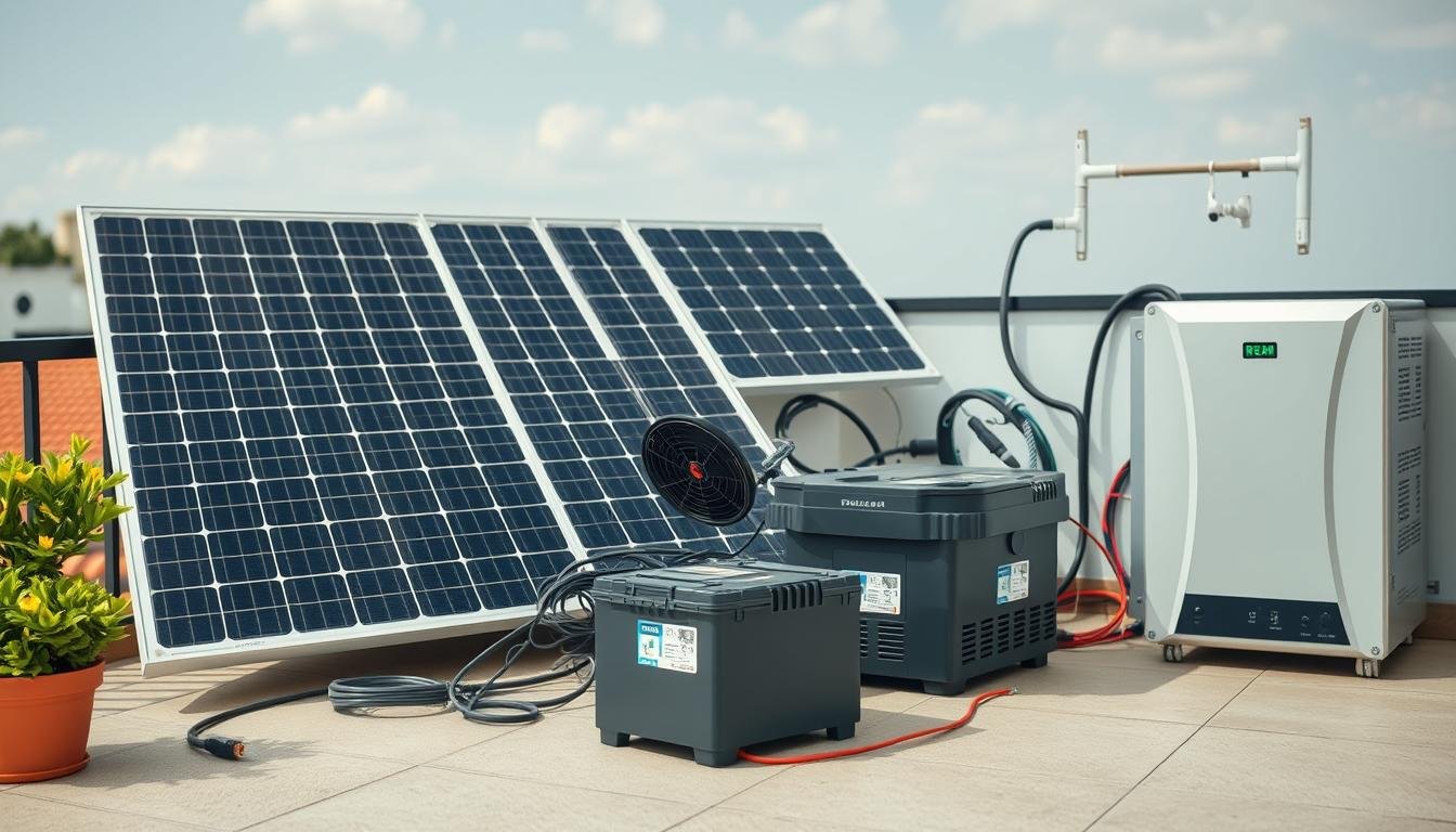 Balkonkraftwerk technische Spezifikationen solarstrom speichern
