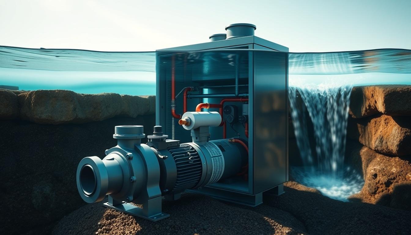 Grundwasser-Wärmepumpe