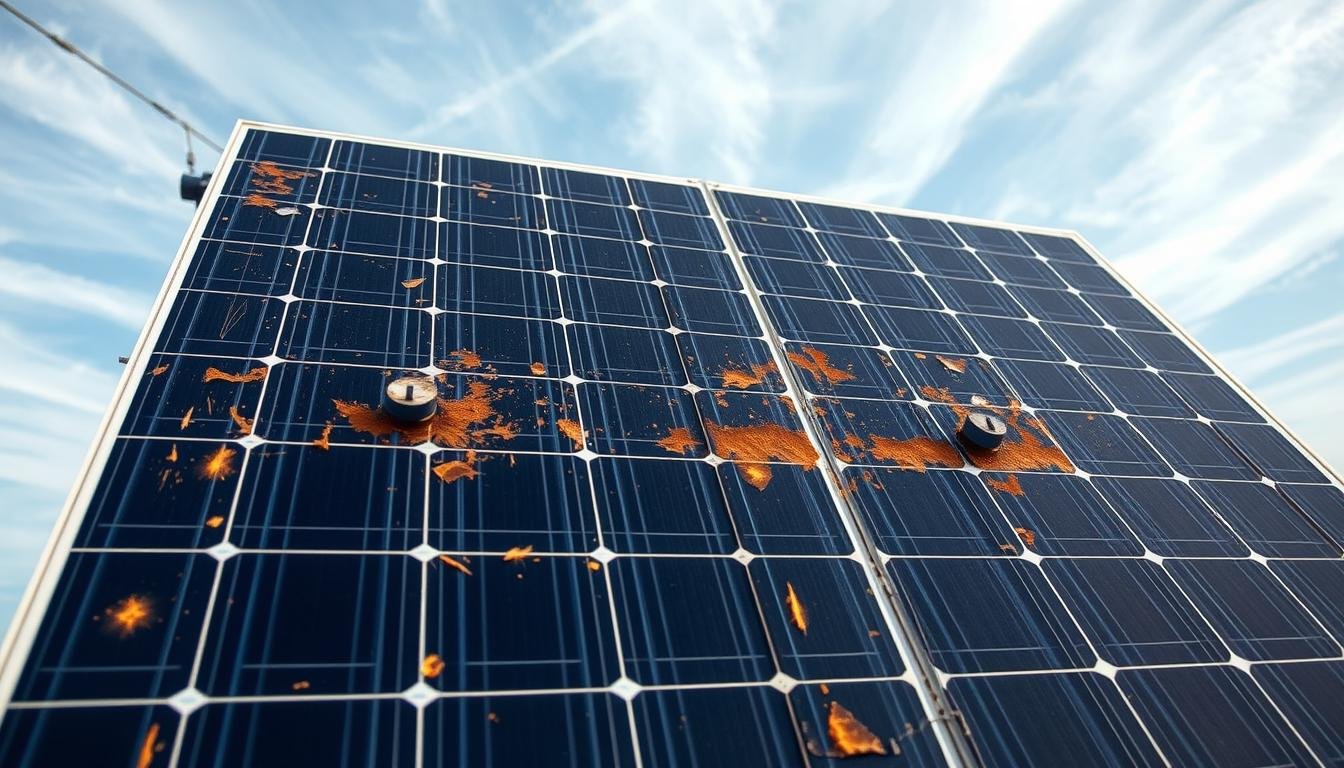 Leistungsdegradation von Solarmodulen