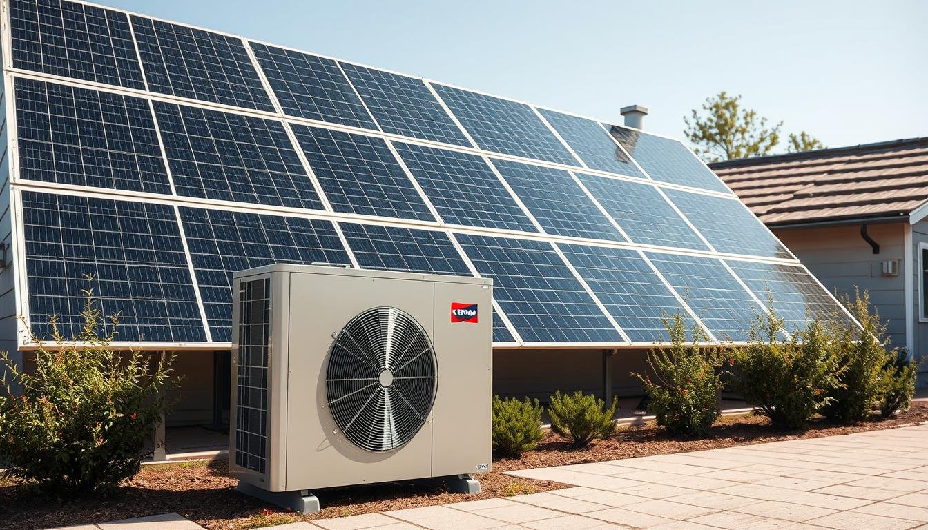 Photovoltaikanlage mit Wärmepumpe