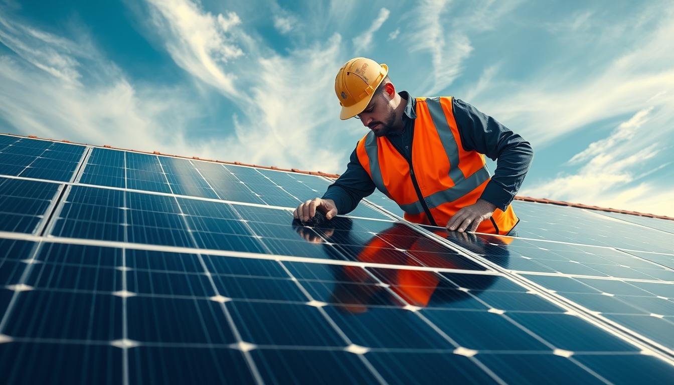 Wartung und Pflege einer Solaranlage