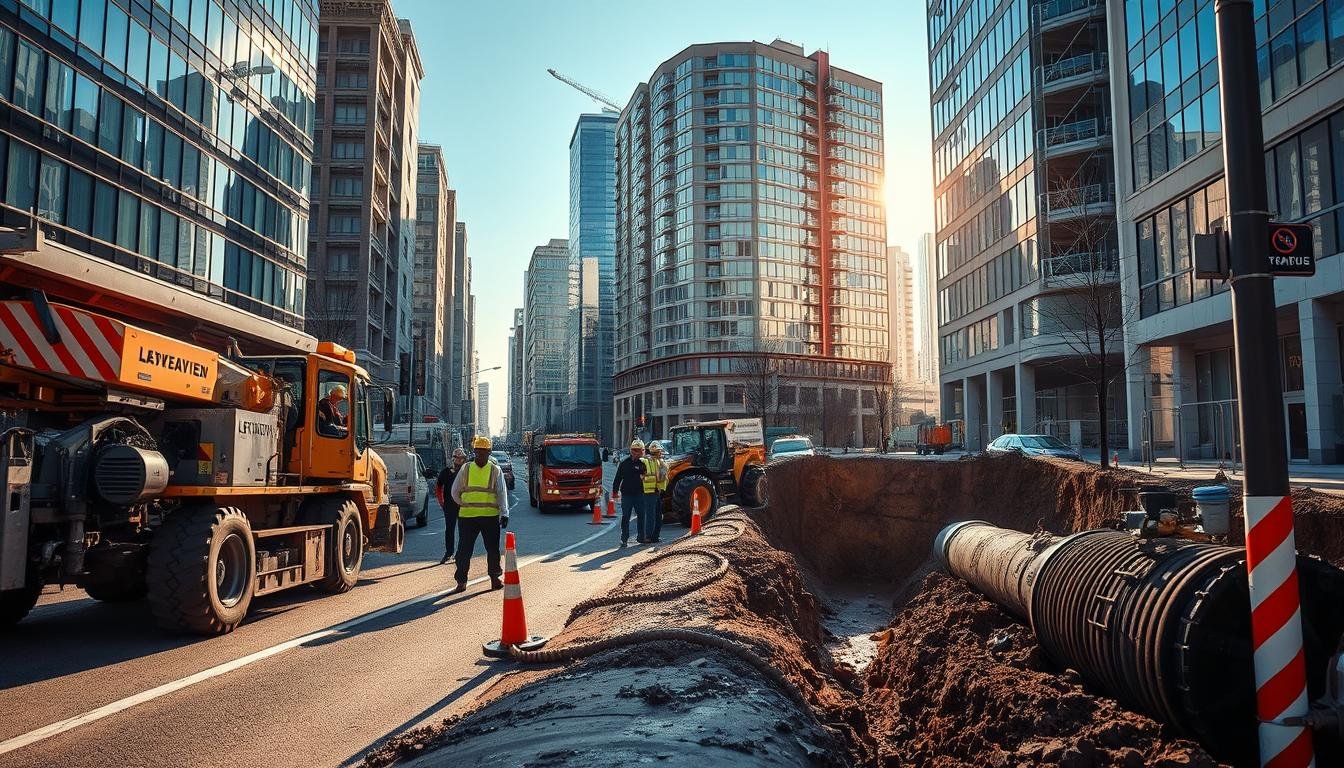 Grabenlose Sanierung von Rohrleitungen ohne Erdarbeiten