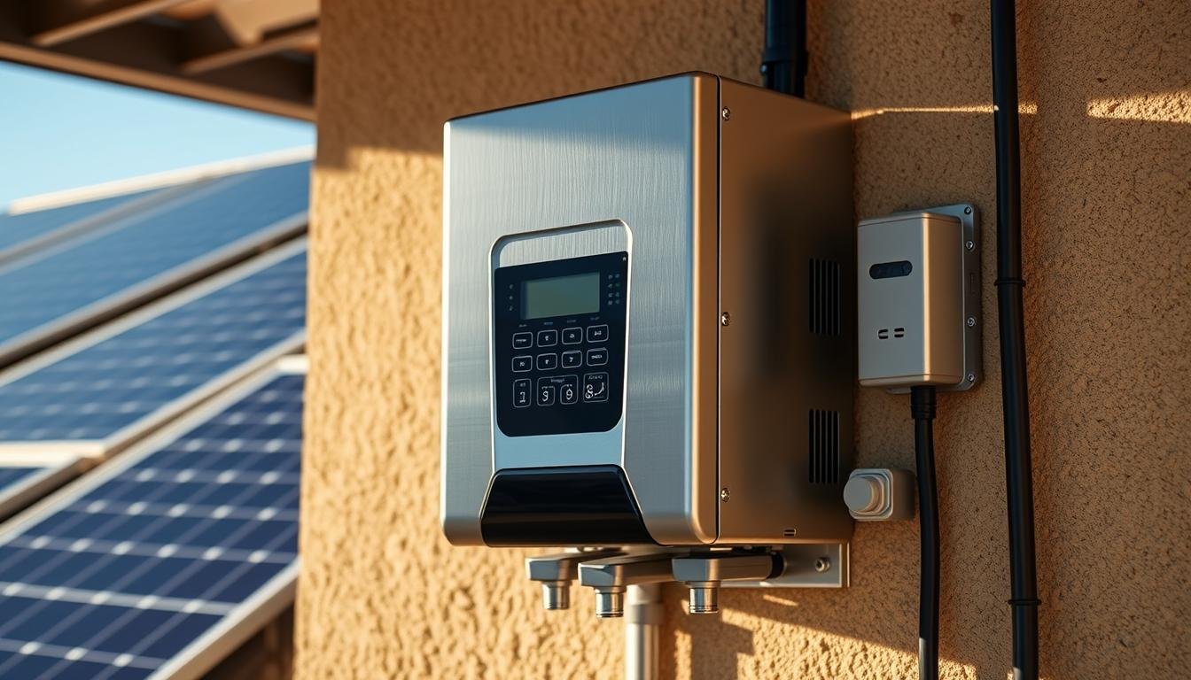 Installation Wechselrichter Solaranlage