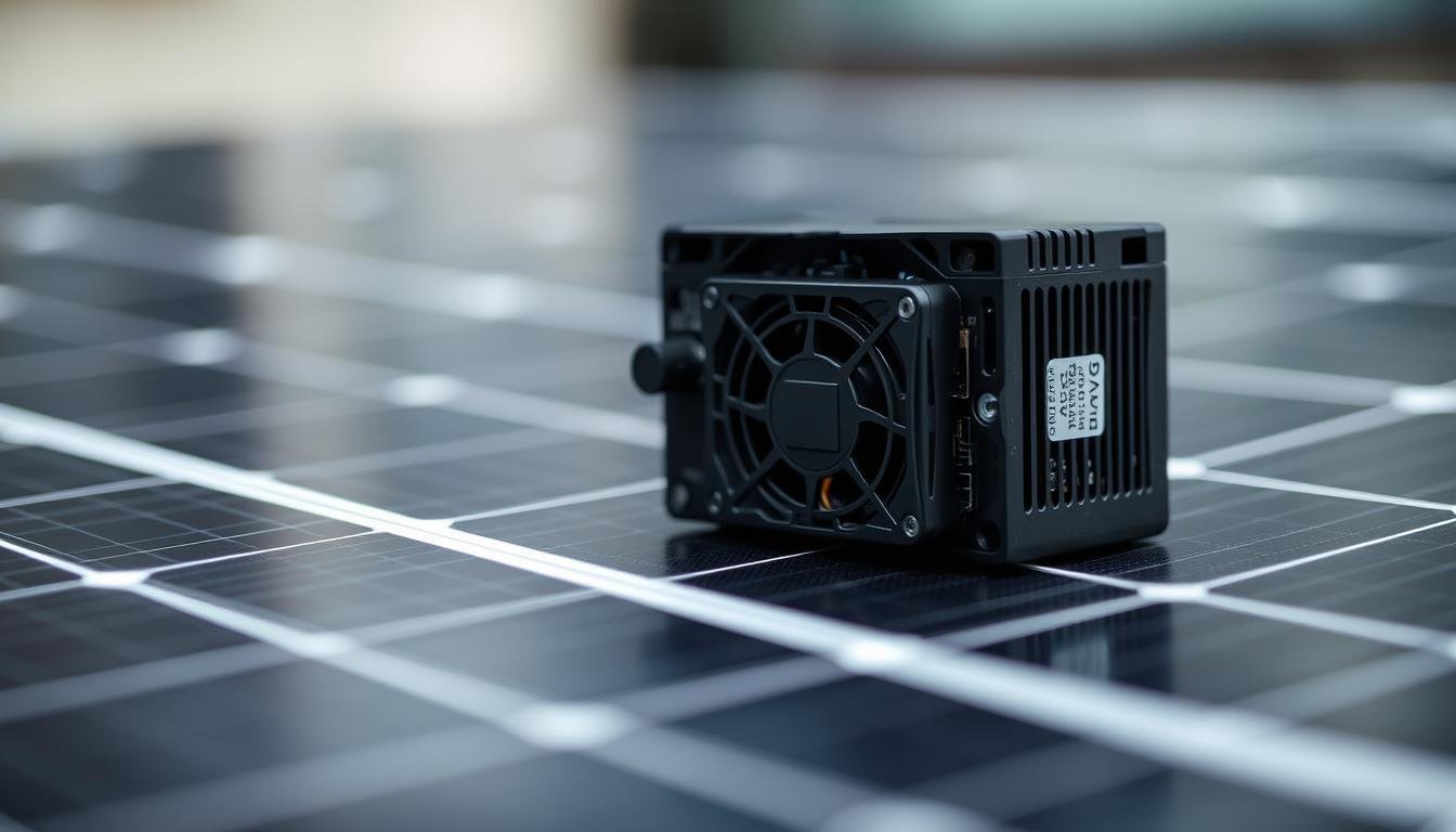 Mikro-Wechselrichter Solartechnik kompakte Bauweise