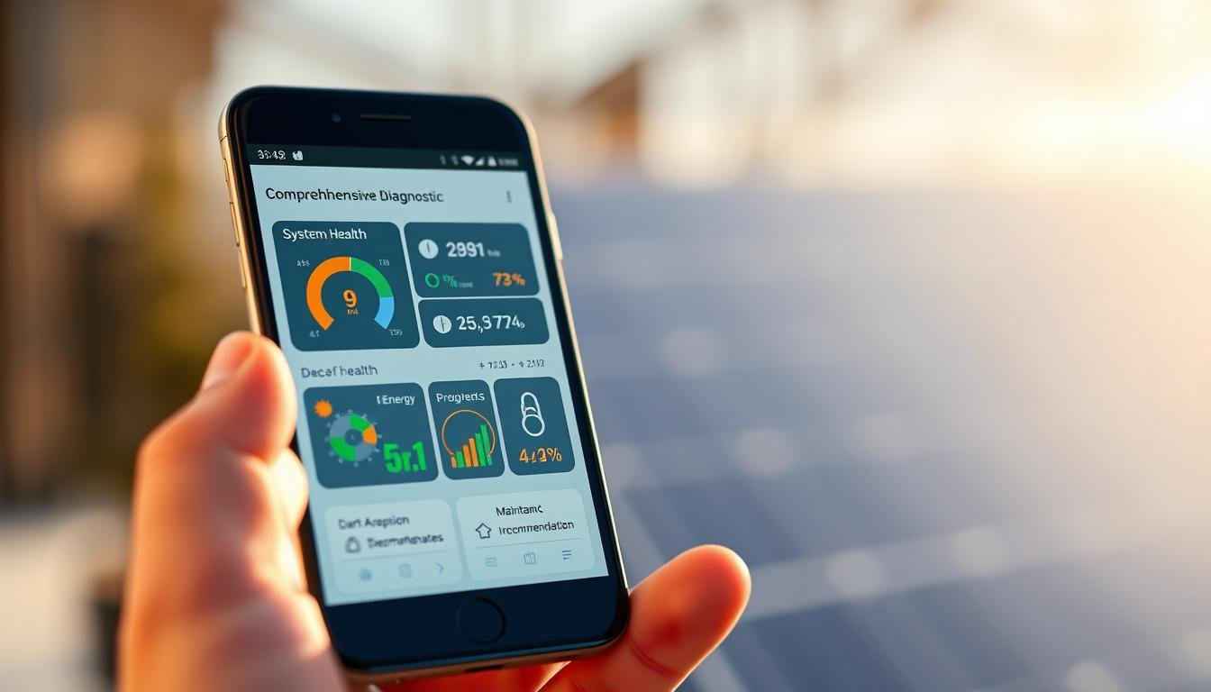 NEP Solar App Funktionen Diagnose
