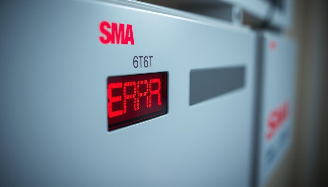 SMA Wechselrichter Fehleranzeige rot Diagnose
