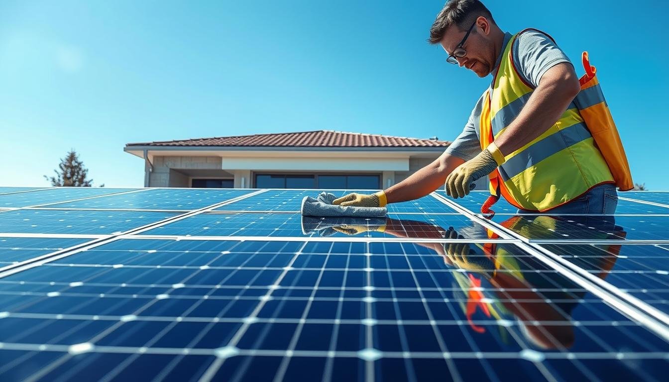 Solaranlage reinigen – Effiziente Reinigungsmethoden