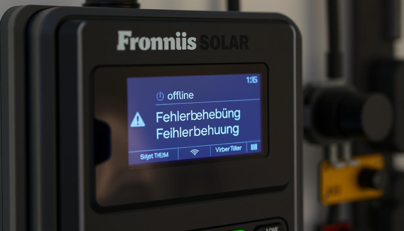 Fronius Solar Web funktioniert nicht – Schnelle Lösungen
