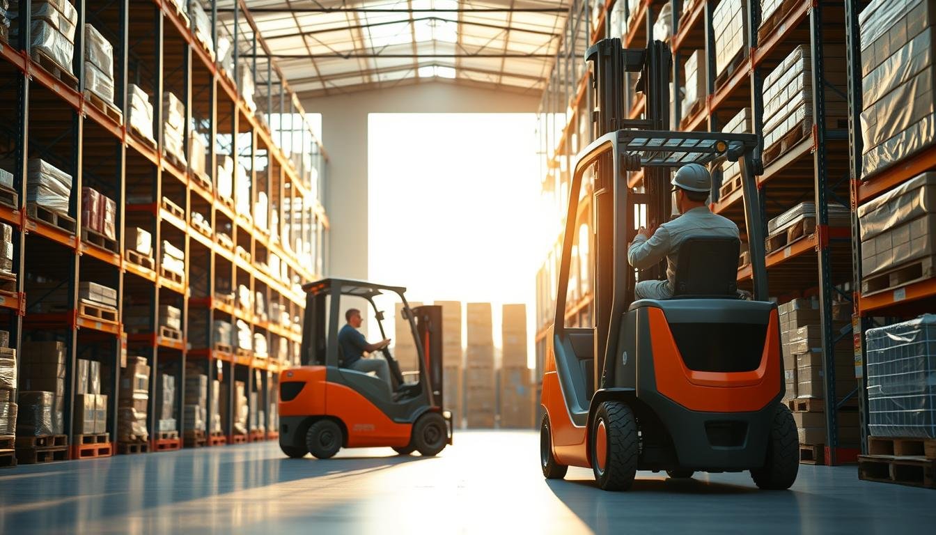 moderne Intralogistik elektrische Antriebstechnik