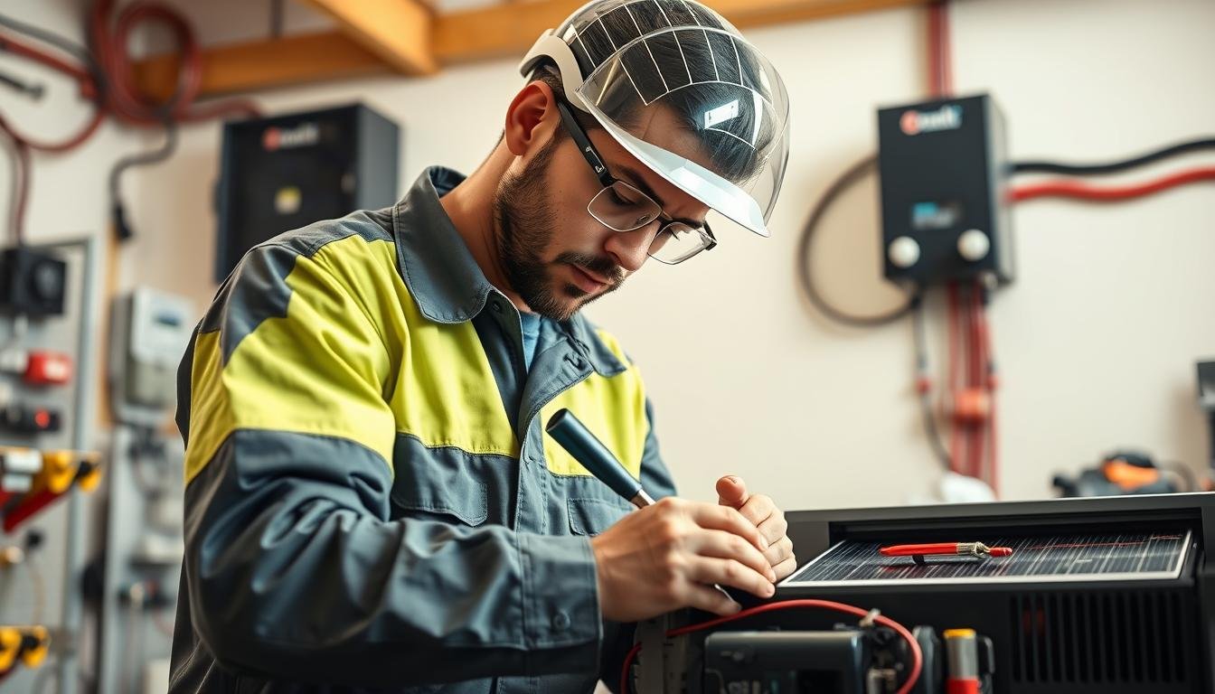 professionelle wechselrichter reparatur sicherheit