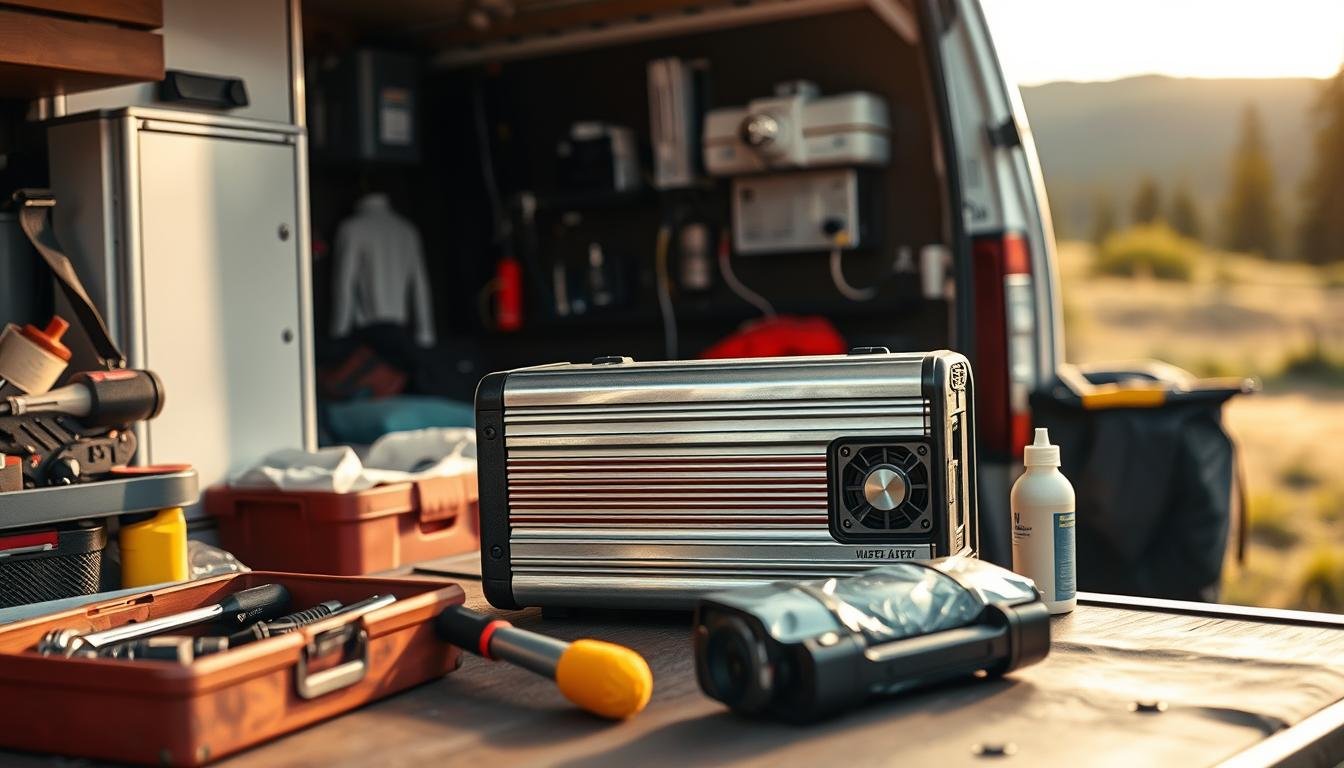 wechselrichter camping wartung