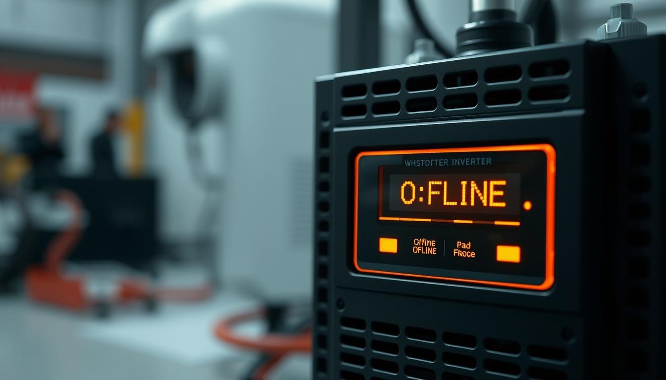Wechselrichter zeigt offline – Ursachen & Lösungen